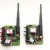 2.4GHz analoginio signalo siųstuvo/imtuvo plokštės su antenomis